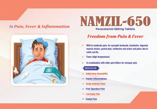 NAMZIL 650   TABLETS